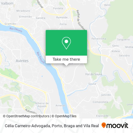 Célia Carneiro-Advogada map