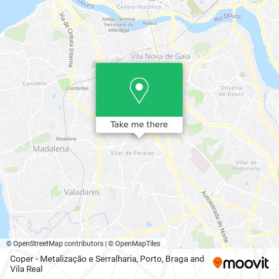 Coper - Metalização e Serralharia map