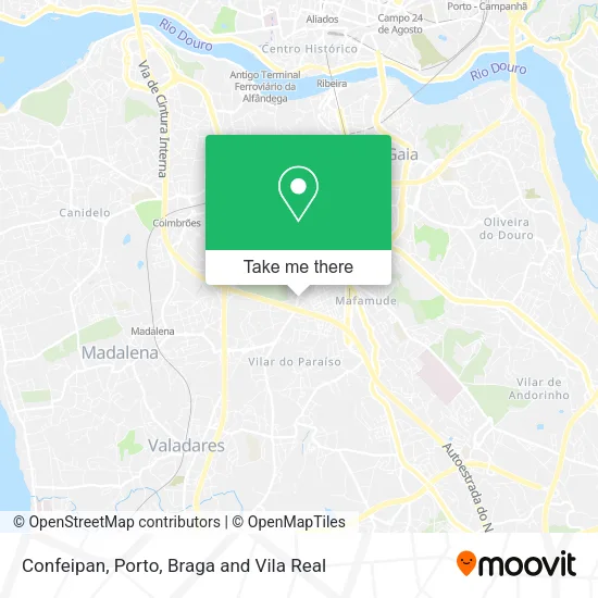 Confeipan mapa