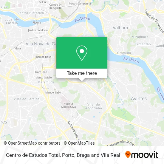 Centro de Estudos Total map