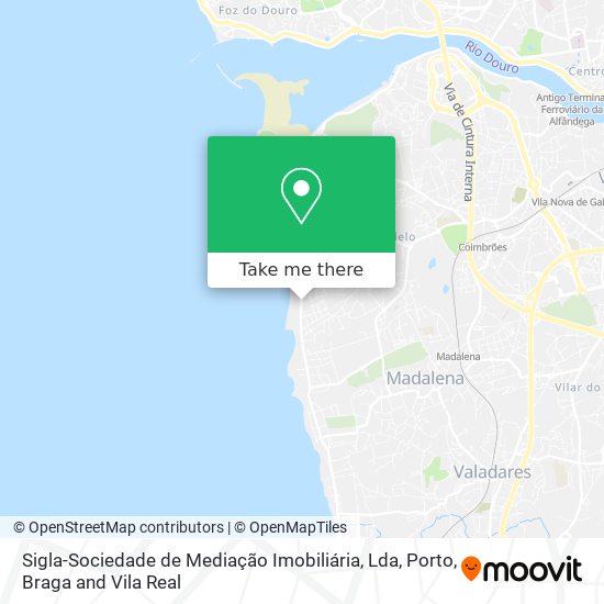 Sigla-Sociedade de Mediação Imobiliária, Lda map