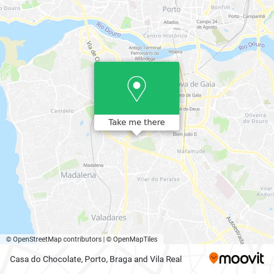 Casa do Chocolate map