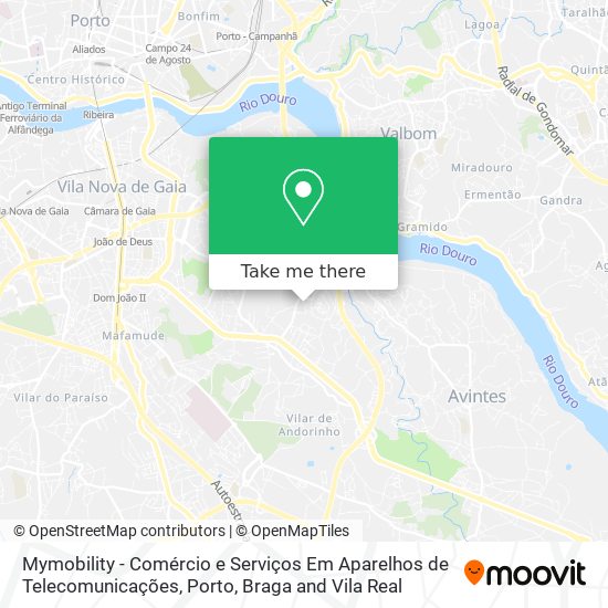 Mymobility - Comércio e Serviços Em Aparelhos de Telecomunicações map