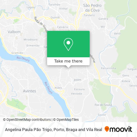 Angelina Paula Pão Trigo map