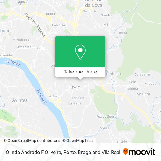 Olinda Andrade F Oliveira map