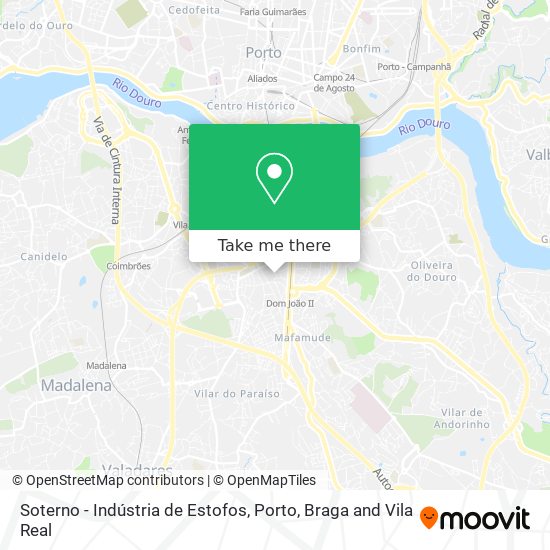 Soterno - Indústria de Estofos map