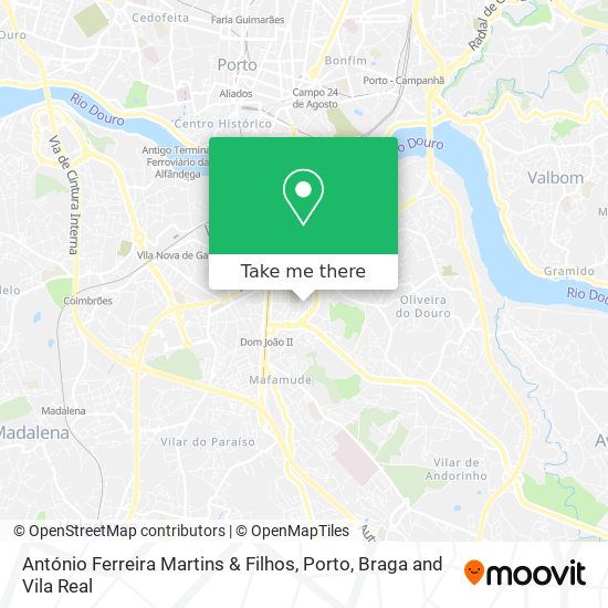 António Ferreira Martins & Filhos map