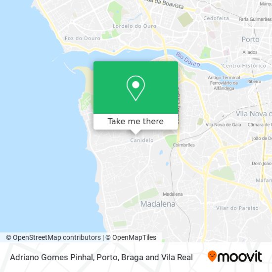 Adriano Gomes Pinhal map