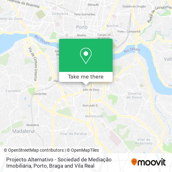 Projecto Alternativo - Sociedad de Mediação Imobiliária map