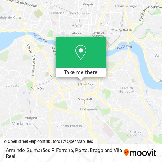 Armindo Guimarães P Ferreira map