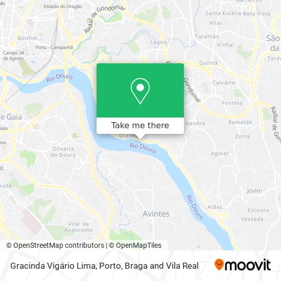 Gracinda Vigário Lima map