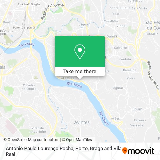 Antonio Paulo Lourenço Rocha map