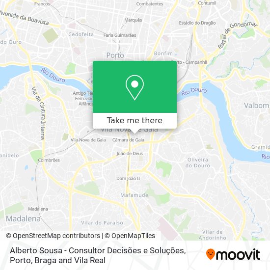 Alberto Sousa - Consultor Decisões e Soluções map