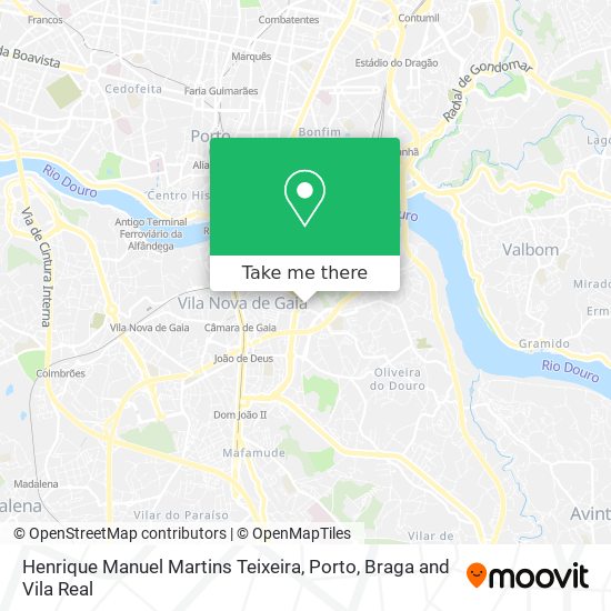 Henrique Manuel Martins Teixeira map