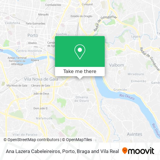 Ana Lazera Cabeleireiros map