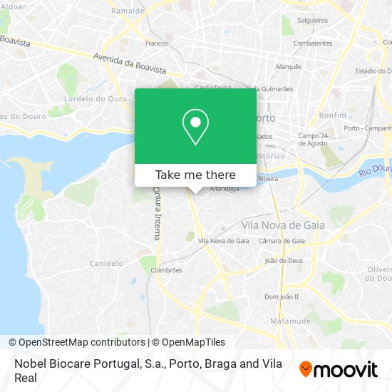 Nobel Biocare Portugal, S.a. map