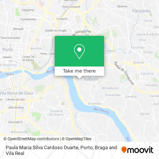 Paula Maria Silva Cardoso Duarte map