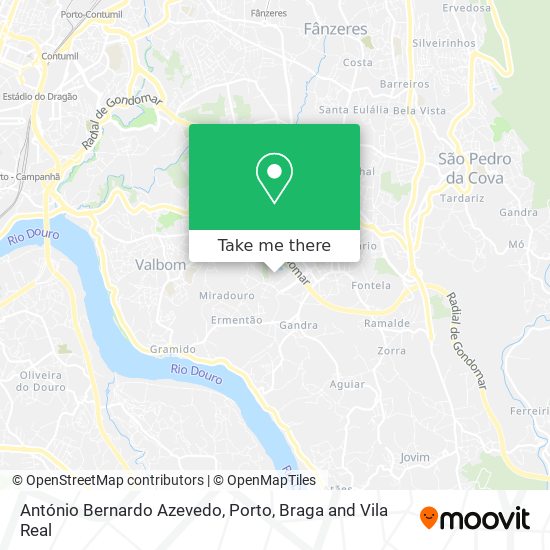 António Bernardo Azevedo map