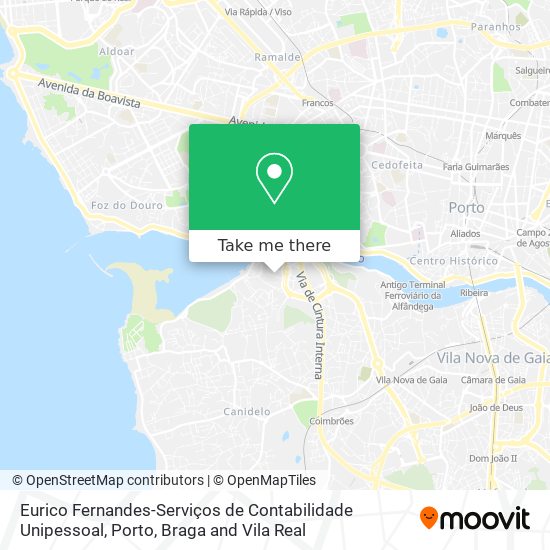 Eurico Fernandes-Serviços de Contabilidade Unipessoal map