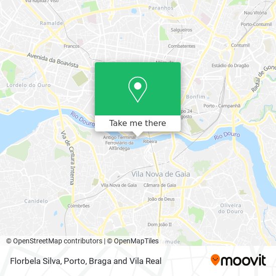 Florbela Silva mapa