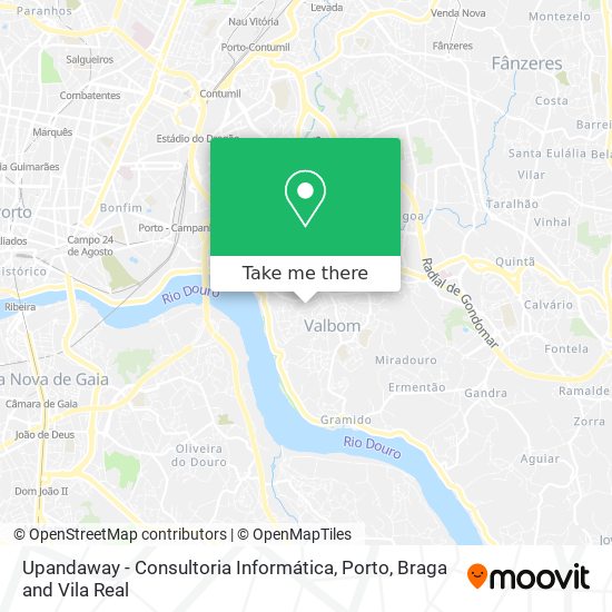 Upandaway - Consultoria Informática map
