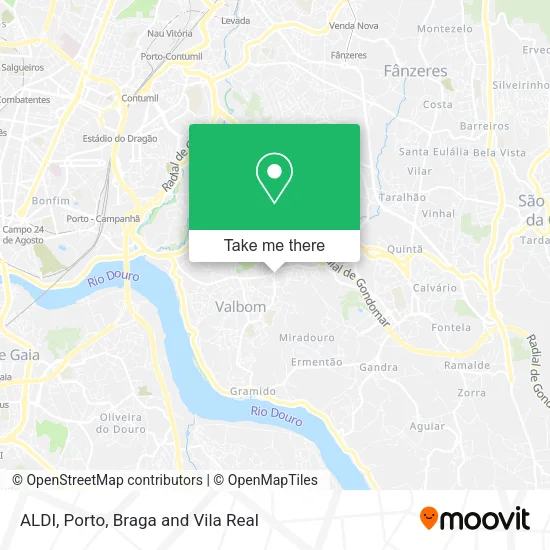 ALDI map