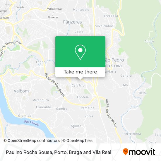 Paulino Rocha Sousa map