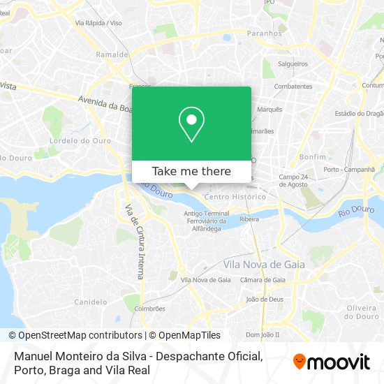 Manuel Monteiro da Silva - Despachante Oficial map