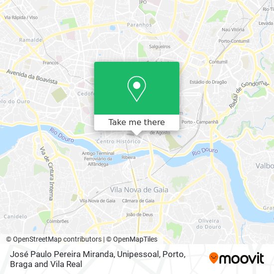 José Paulo Pereira Miranda, Unipessoal mapa