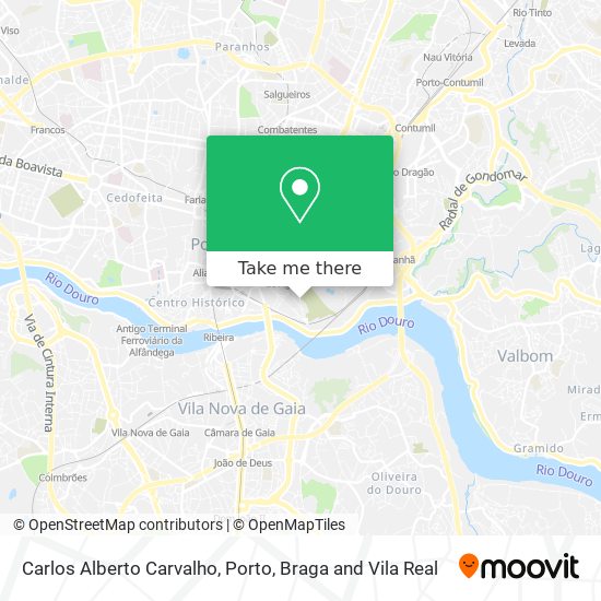 Carlos Alberto Carvalho map