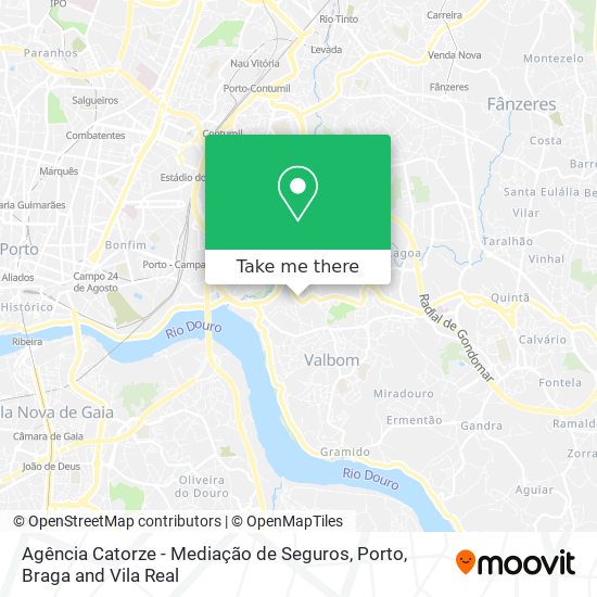 Agência Catorze - Mediação de Seguros map