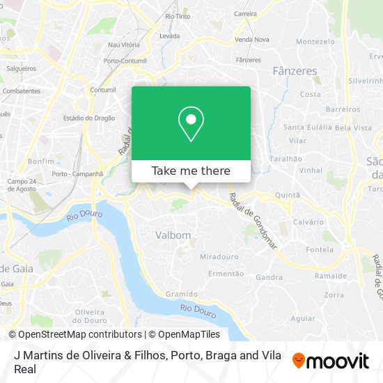 J Martins de Oliveira & Filhos map