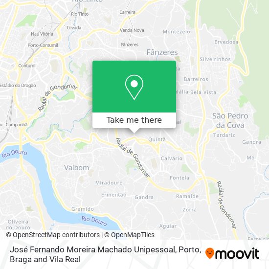 José Fernando Moreira Machado Unipessoal map