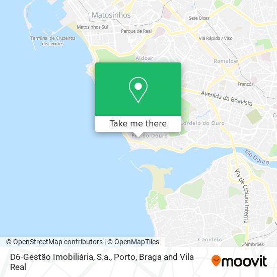 D6-Gestão Imobiliária, S.a. map