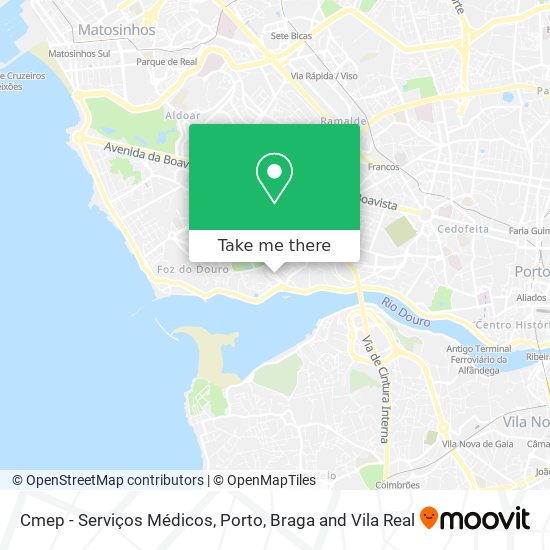 Cmep - Serviços Médicos map