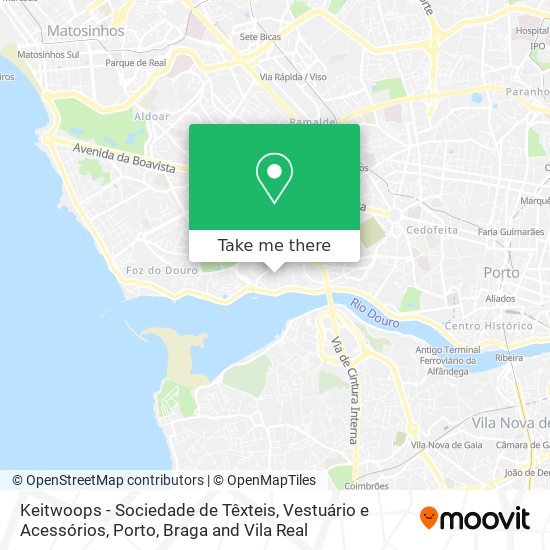 Keitwoops - Sociedade de Têxteis, Vestuário e Acessórios map