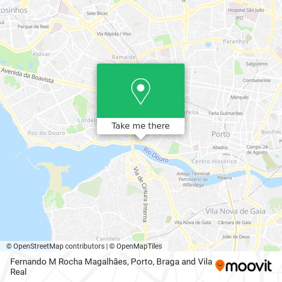 Fernando M Rocha Magalhães map
