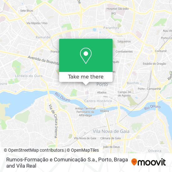 Rumos-Formação e Comunicação S.a. map