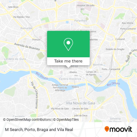 M Search map