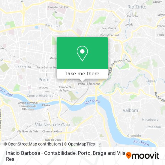 Inácio Barbosa - Contabilidade map