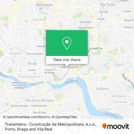 Transmetro - Construção de Metropolitano, A.c.e. map