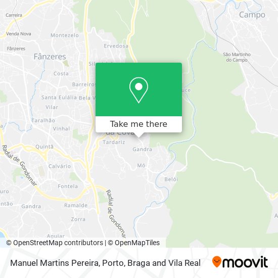 Manuel Martins Pereira map