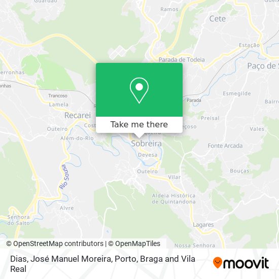 Dias, José Manuel Moreira map