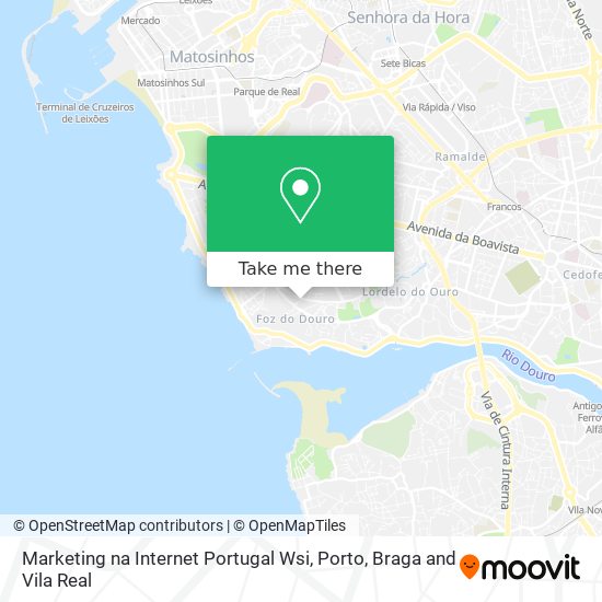 Marketing na Internet Portugal Wsi mapa