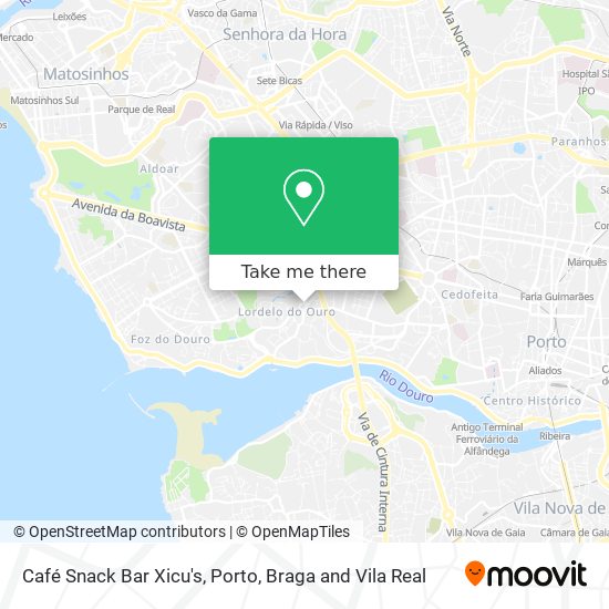 Café Snack Bar Xicu's map