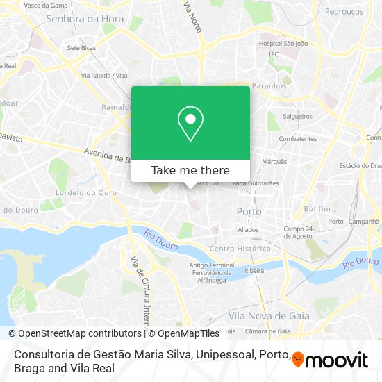 Consultoria de Gestão Maria Silva, Unipessoal mapa