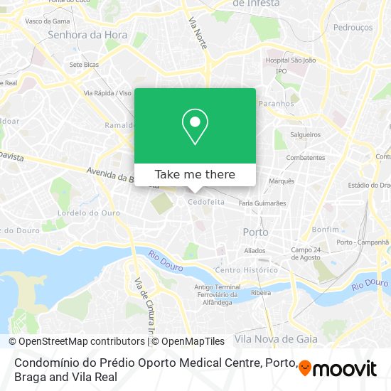 Condomínio do Prédio Oporto Medical Centre map