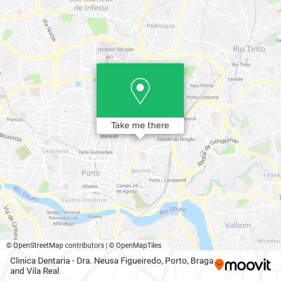 Clinica Dentaria - Dra. Neusa Figueiredo map