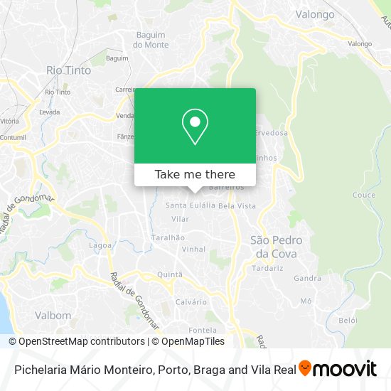 Pichelaria Mário Monteiro map