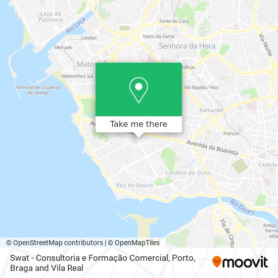 Swat - Consultoria e Formação Comercial map